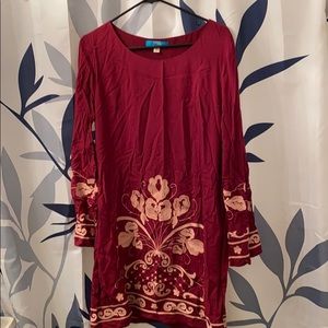 Mini dress polyester size 8